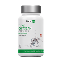 Tiens Chitosan Kapseln Schalentiere 100 Kapseln Nahrungsergänzungsmittel