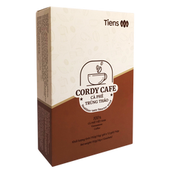 TIENS CordyCafe Robust – Instantkaffee mit Cordyceps, Goji, Reishi & Ginseng | 12 Beutel