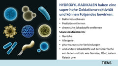 TIENS Obst Gemüse Fleisch Fisch Meeresfrüchte Getreide Müsli Reiniger TQ-D43 - gewofit