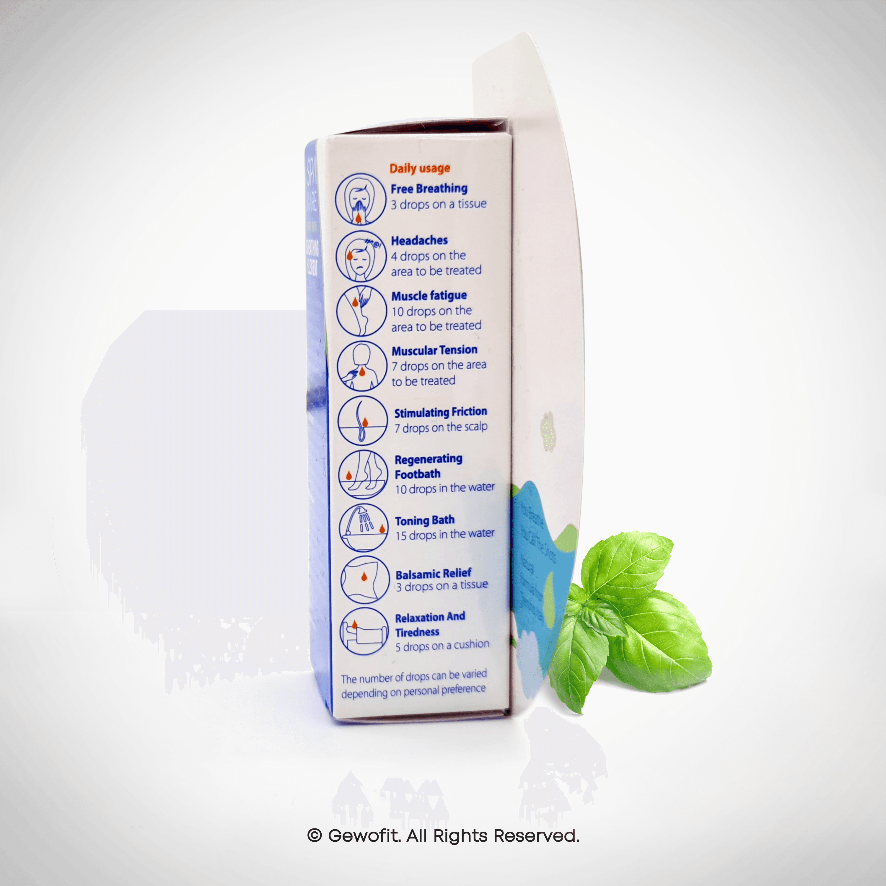Spakare Breathing Element (Ätherische Öl-Komposition) - gewofit