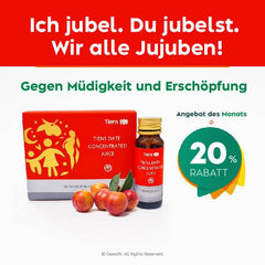Ich jubel. Du jubelst. Wir alle Jujuben! 2x TIENS EXTRAKT AUS CHINESISCHEN JUJUBEN