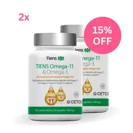 two bottles of ten's onega - 1 and onega - 1 with