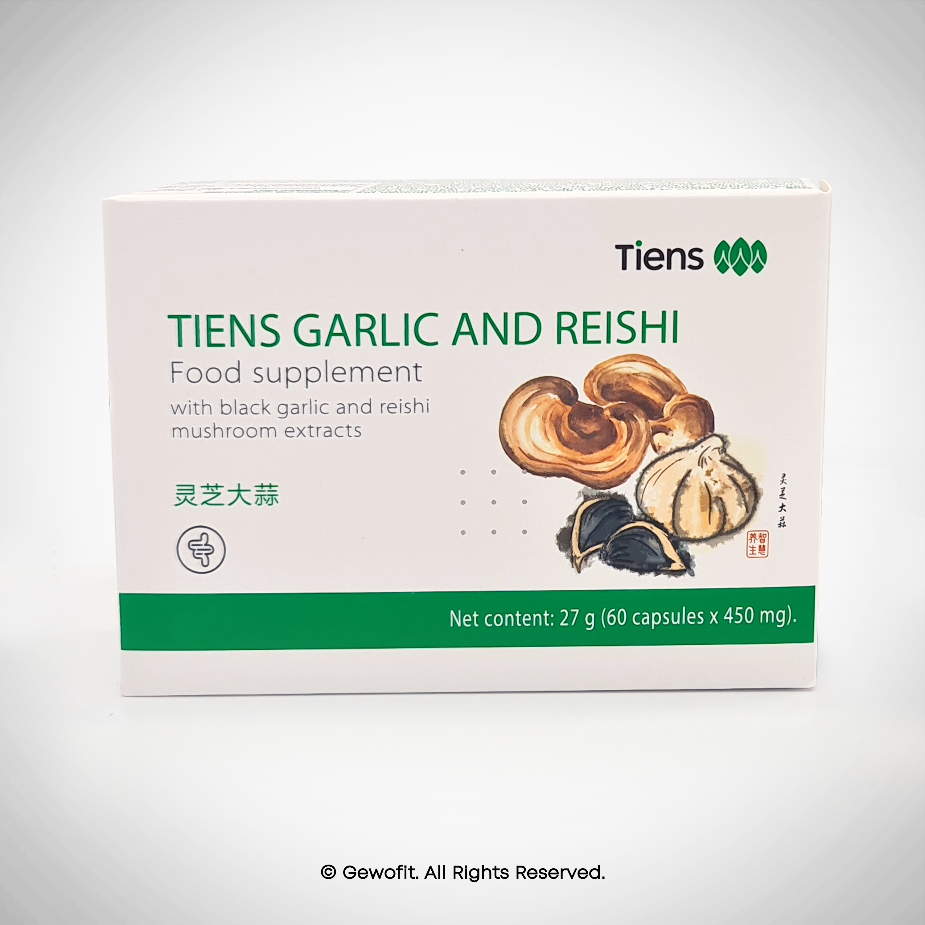 3+1  TIENS Garlic and Reishi mit schwarzem Knoblauch und Reishi-Pilzen